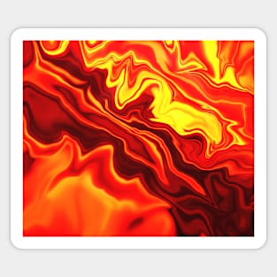 FLAMING HOT Sticker